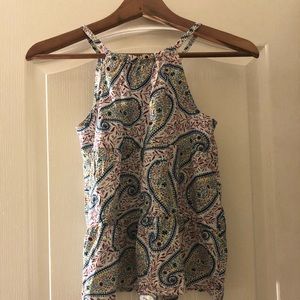 Girls paisley top